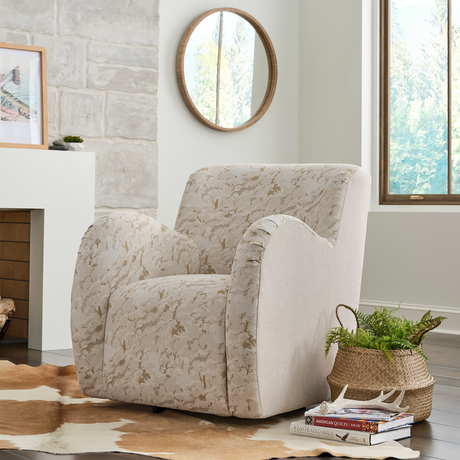 Mysa - Modern 360° Swivel Chair - 4008MF 4008MF