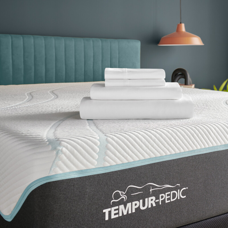 TEMPUR Classic Cotton Sheet Set White 40100151