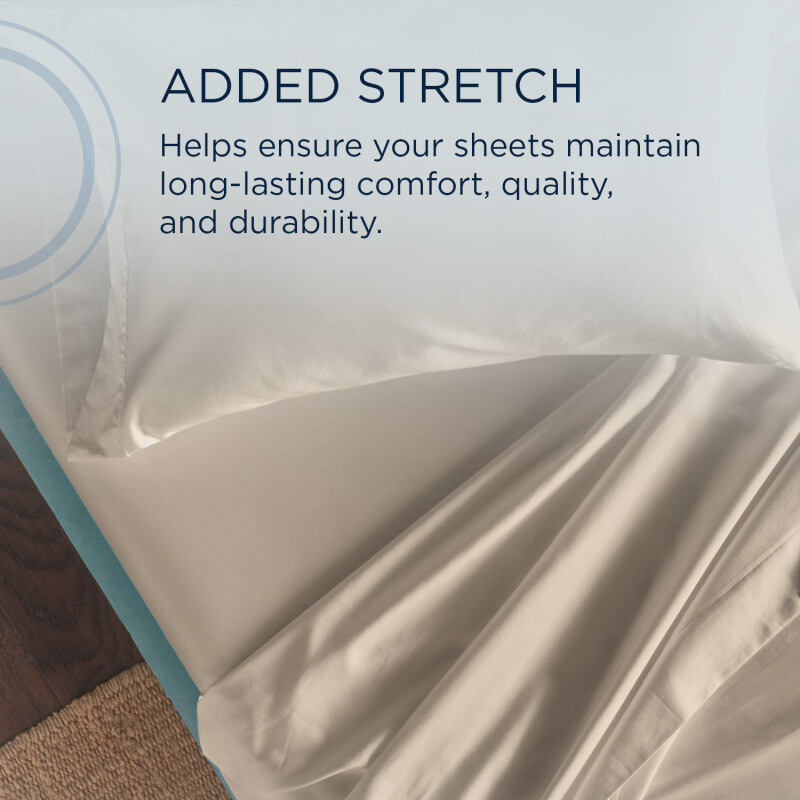 TEMPUR Classic Cotton Sheet Set Sandstone 40100262