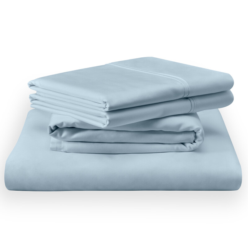 TEMPUR Classic Cotton Sheet Set Sleepy Blue 40100331