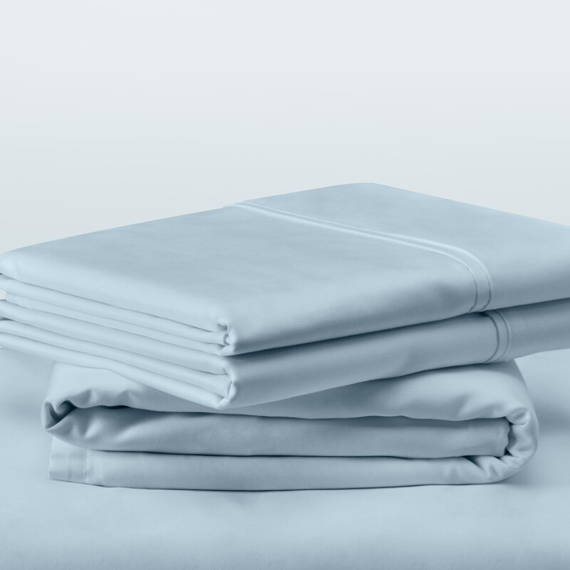 TEMPUR Classic Cotton Sheet Set Sleepy Blue 40100361