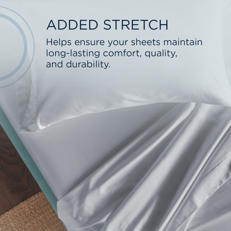 TEMPUR Classic Cotton Sheet Set Sleepy Silver Mist 40100462