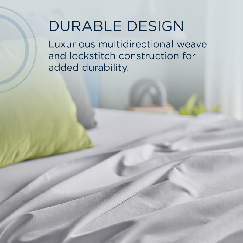 TEMPUR Luxe Egyptian Cotton Sheet Set White 40101130