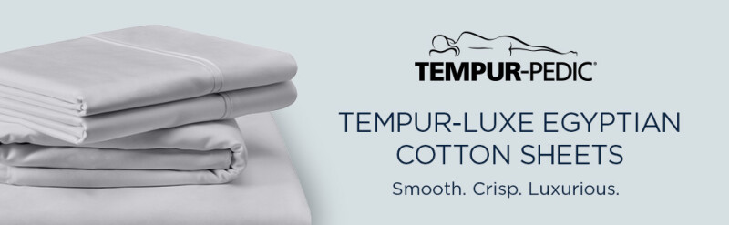TEMPUR Luxe Egyptian Cotton Sheet Set White 40101151