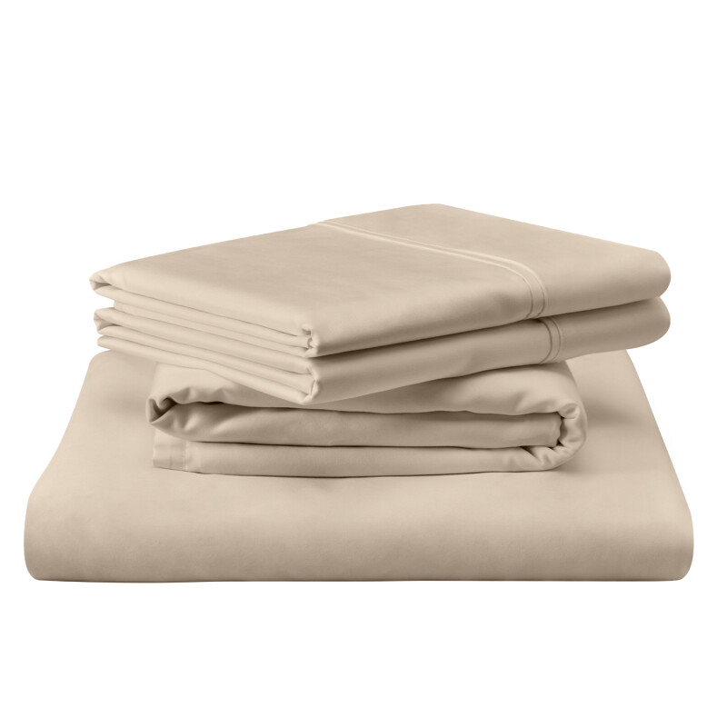 TEMPUR Luxe Egyptian Cotton Sheet Set Sandstone 40101240
