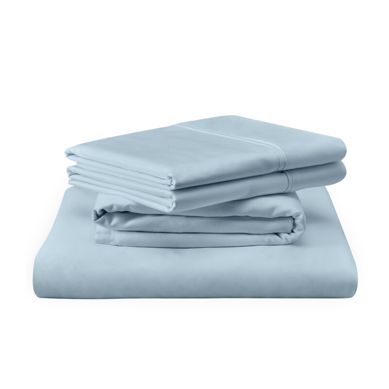 TEMPUR Luxe Egyptian Cotton Sheet Set Sleepy Blue 40101393