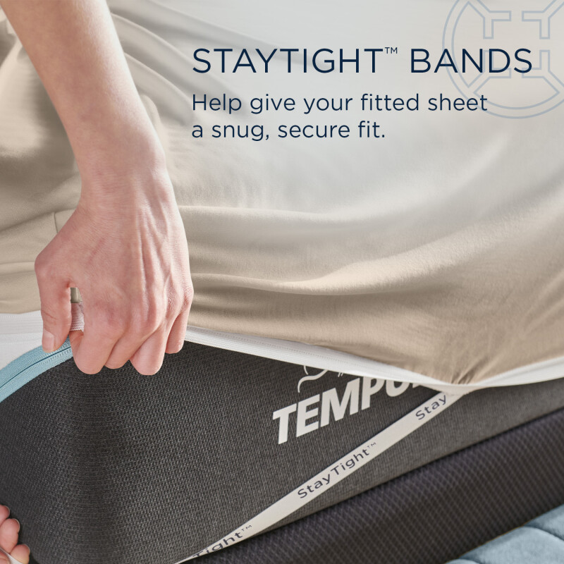 TEMPUR Rayon from Bamboo Sheet Set Sandstone 40102293