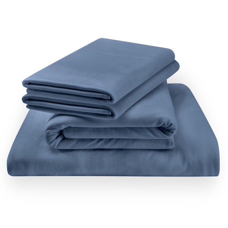 TEMPUR Rayon from Bamboo Sheet Set Vintage Indigo 40102530