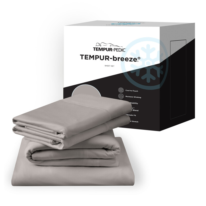 TEMPUR breeze cooling Sheet Set Graphite 40103140
