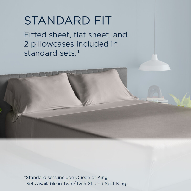 TEMPUR breeze cooling Sheet Set Graphite 40103162