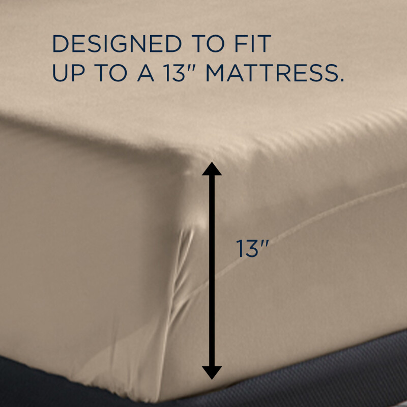 TEMPUR breeze cooling Sheet Set Sandstone 40103461