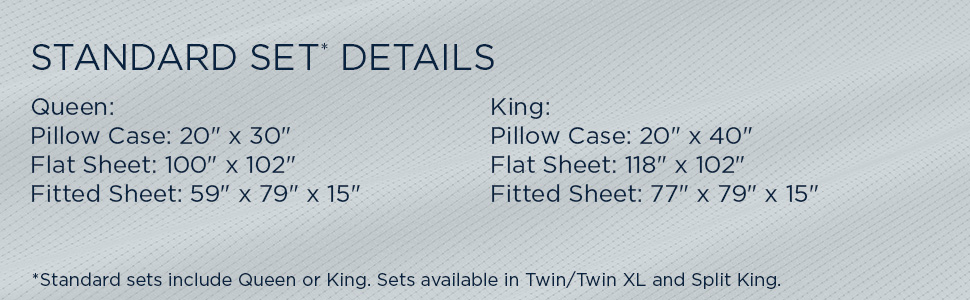 TEMPUR ProAir Pillowcase Set Sleepy Blue 40106251