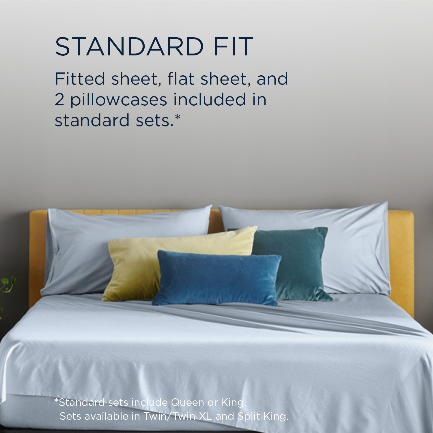 TEMPUR ProAir Pillowcase Set Sleepy Blue 40106261
