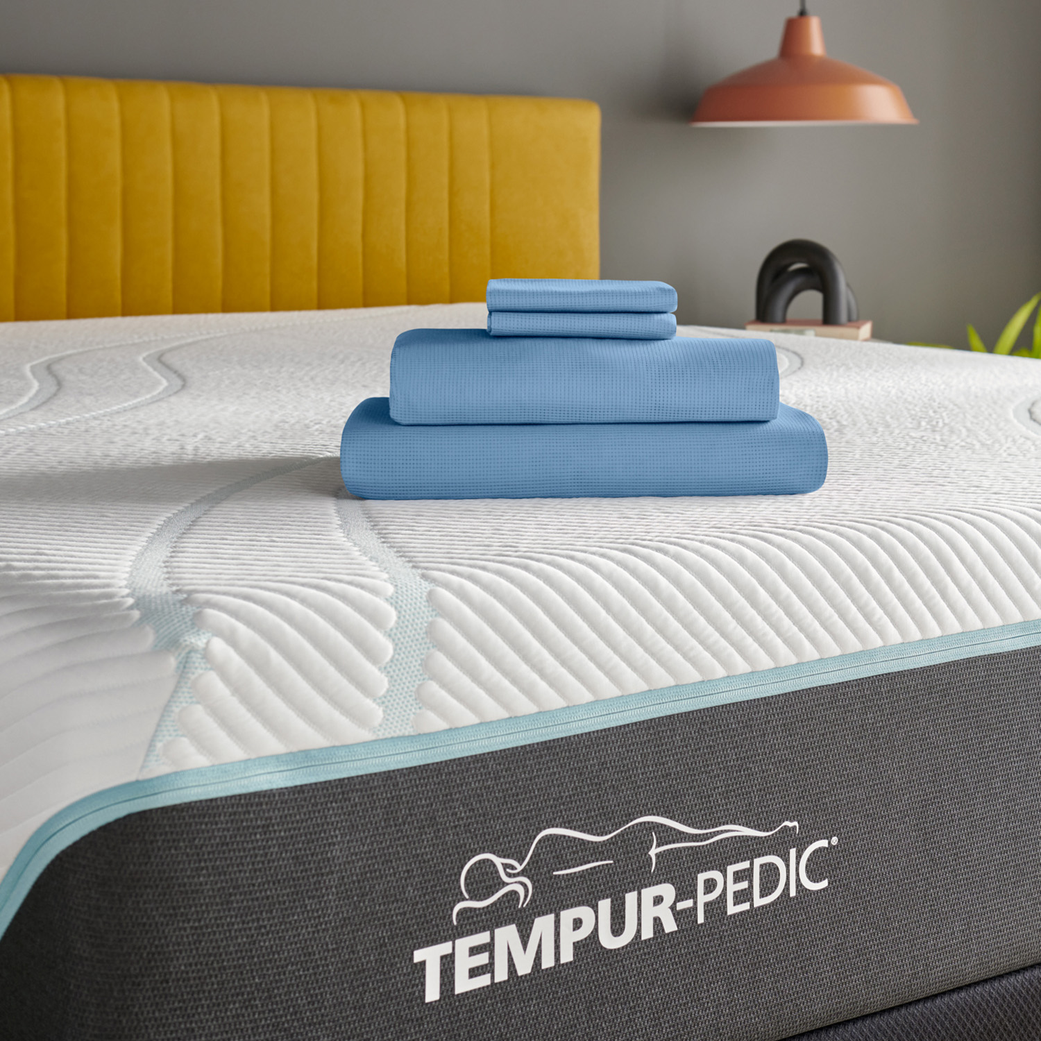 TEMPUR ProAir Pillowcase Set Blue Azure 40106461