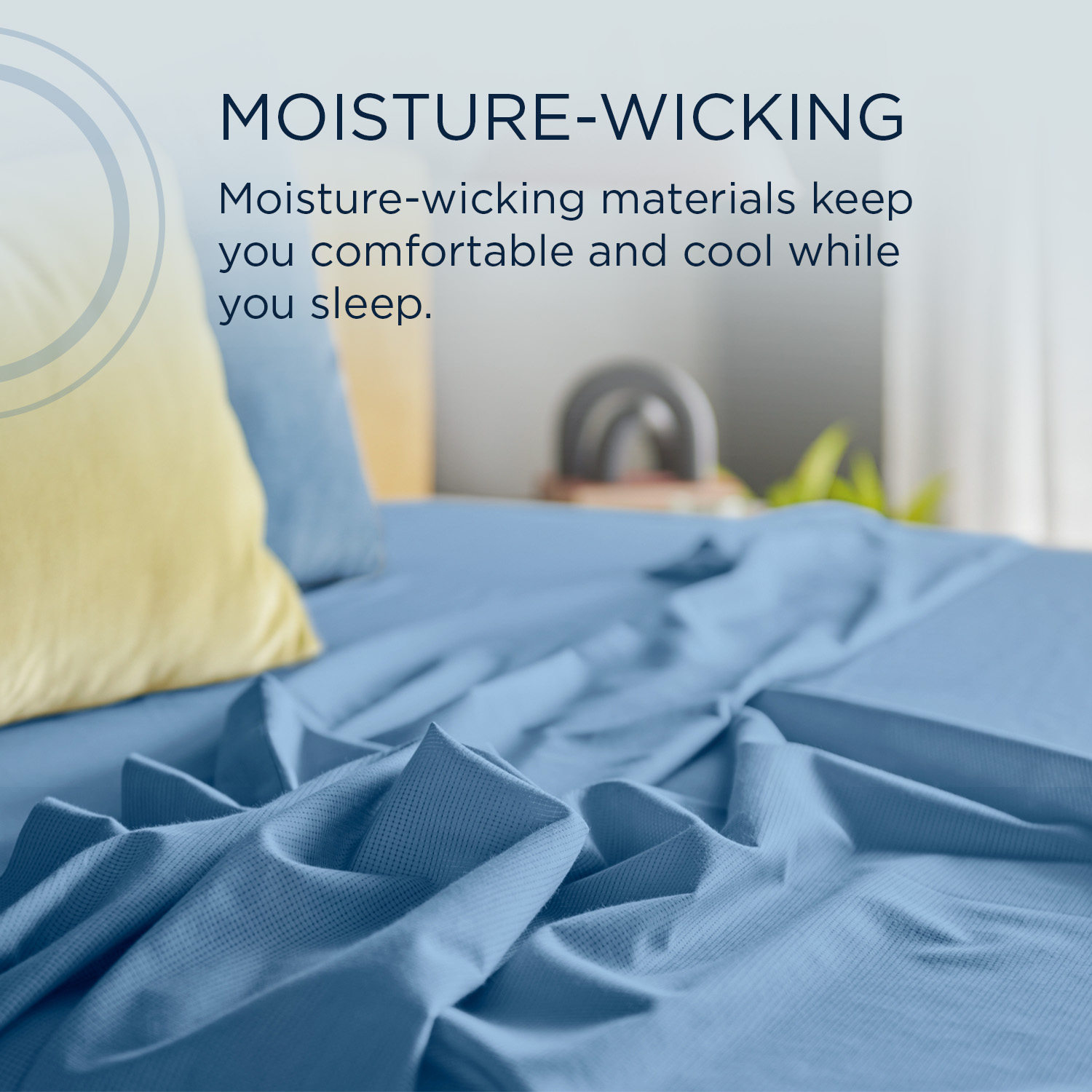 TEMPUR ProAir Pillowcase Set Blue Azure 40106461