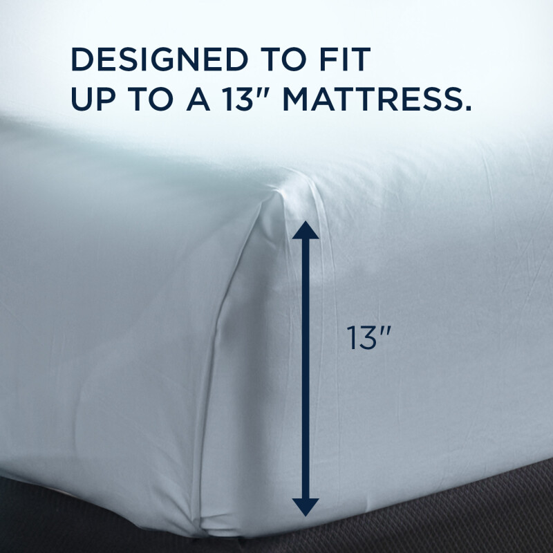 Tempur-Pedic Breeze Pillowcase Set - Sleepy Blue 40109251