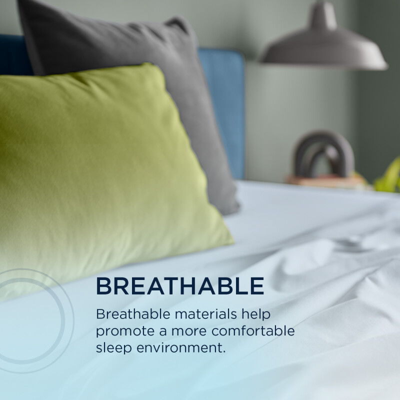 Tempur-Pedic Breeze Pillowcase Set - Sleepy Blue 40109261