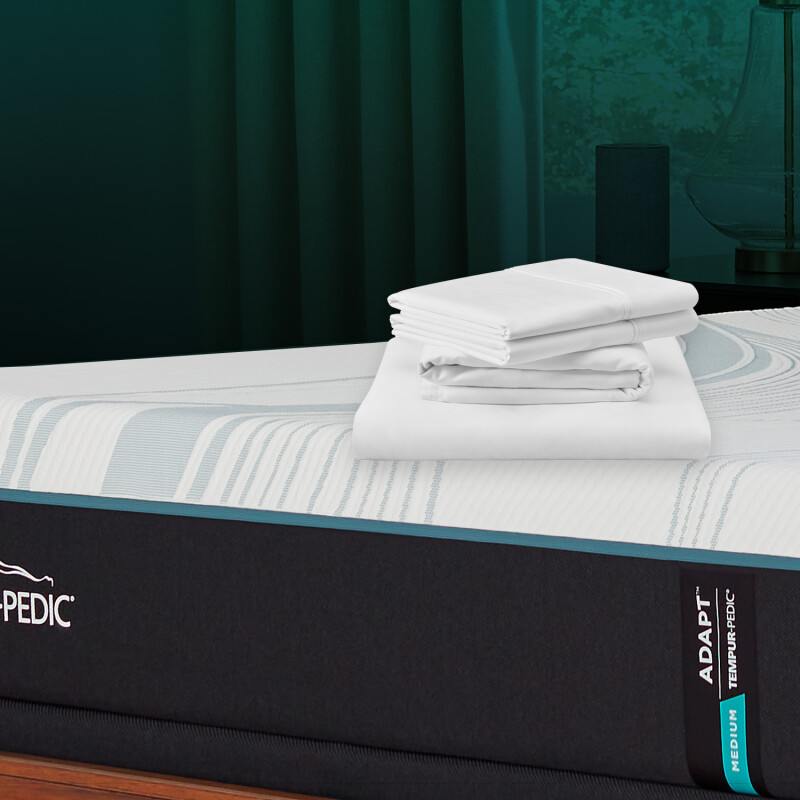 TEMPUR-Adapt Luxe Egyptian Cotton Sheets - White 40119151