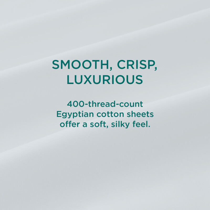 TEMPUR-Adapt Luxe Egyptian Cotton Sheets - White 40119161