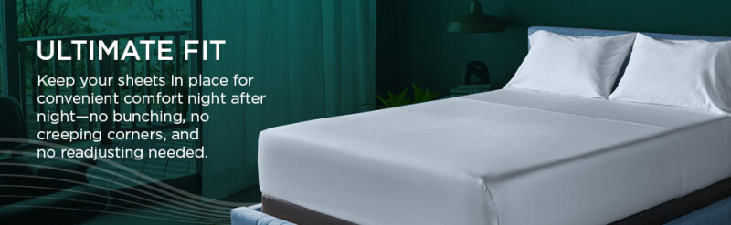 TEMPUR-Adapt Luxe Egyptian Cotton Sheets - White 40119161