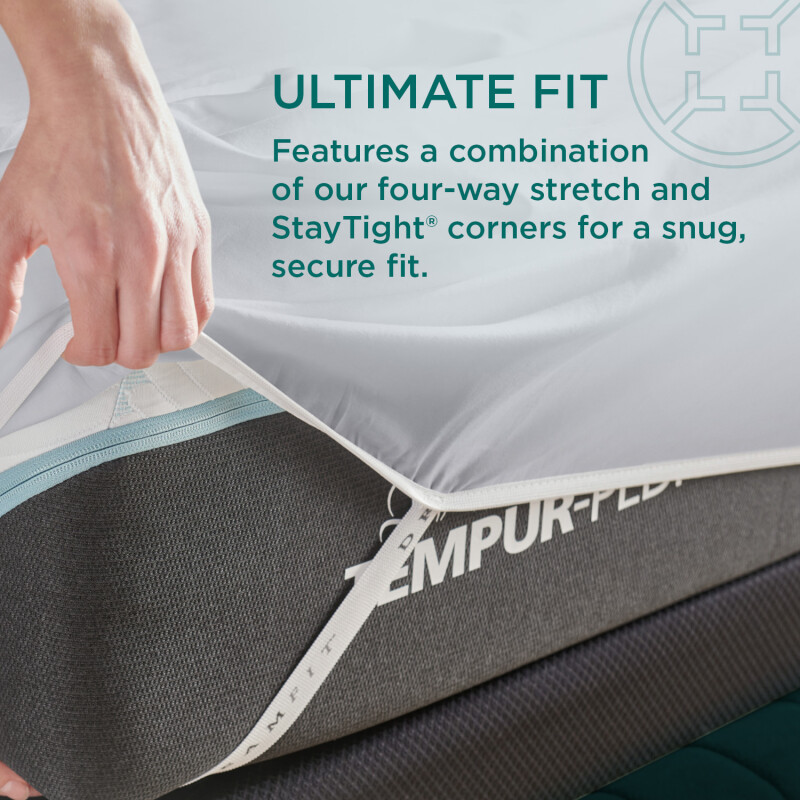 TEMPUR-Adapt Luxe Egyptian Cotton Sheets - Graphite 40119262