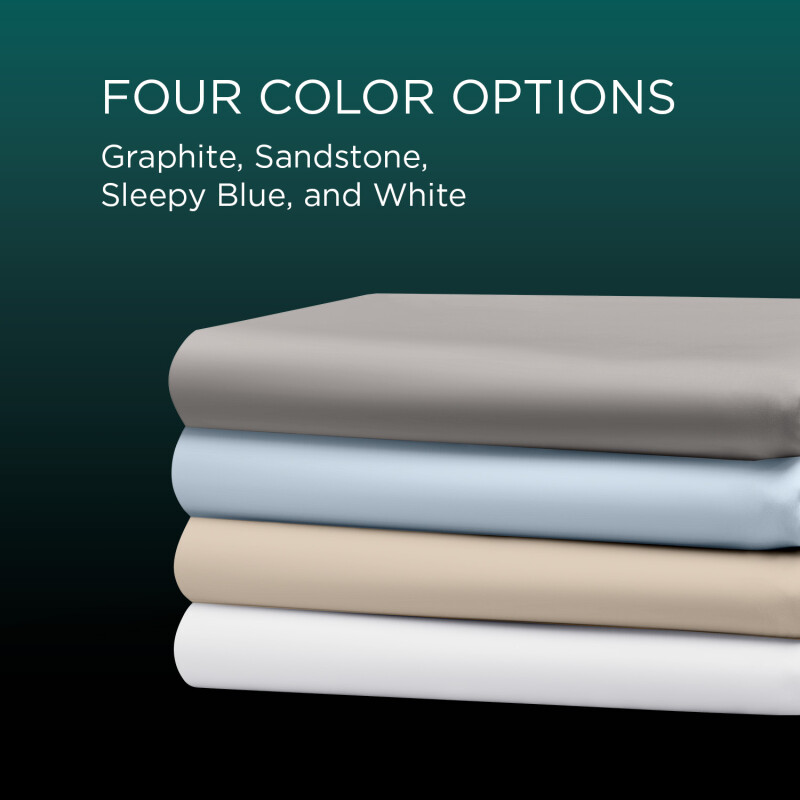 TEMPUR-Adapt Luxe Egyptian Cotton Sheets - Sleepy Blue 40119362
