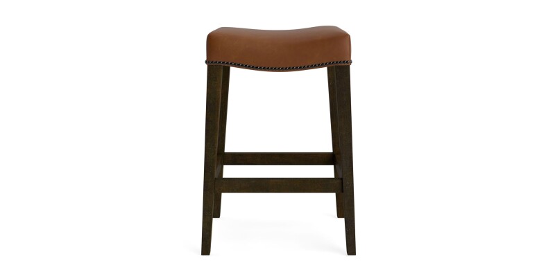 Vail Leather Saddle Counter Stool 40210188L59