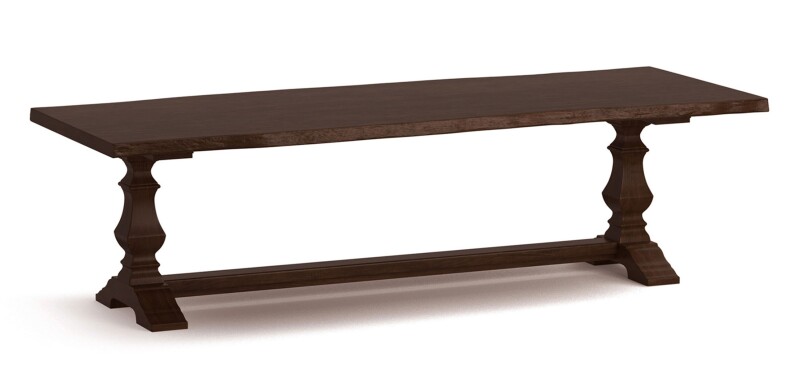 Harvest Live Edge Rectangle Dining Table 40210842HLE