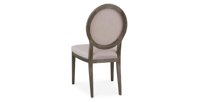 Ostrow Upholstered Dining Chair 40212000RD158058DGREYLAN