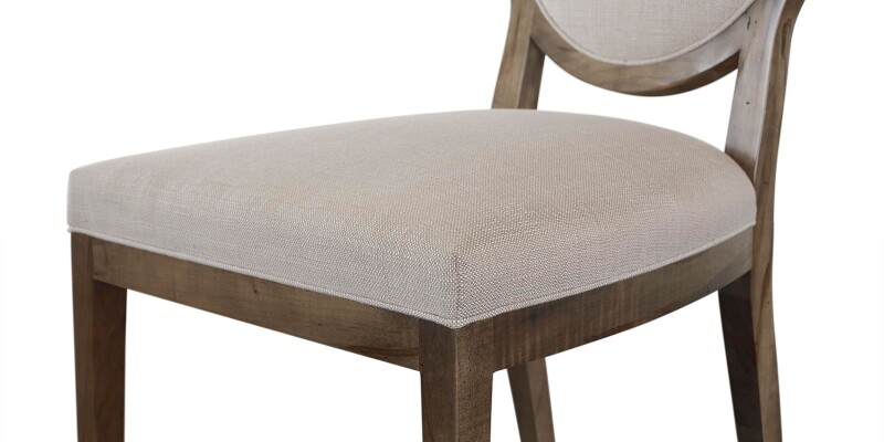 Ostrow Upholstered Dining Chair 40212000RD158058DGREYLAN