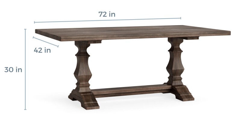 Harvest Rectangle Dining Table 40217242H