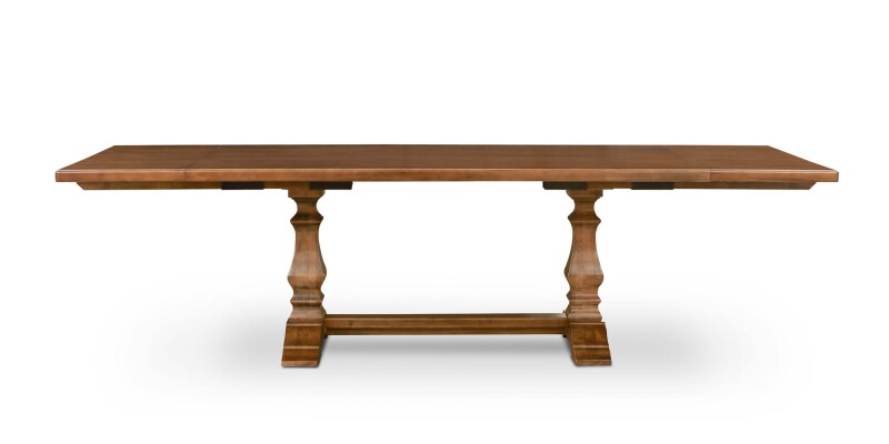 Harvest Dining Table with Extendable Leaves 40217242HEXDKCHESTNUT