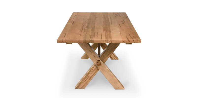 Crossbuck Dining Table with Extendable Leaves 40217242XEXPKAVENUE