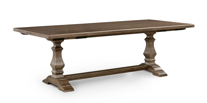 Harvest Dining Table with Extendable Leaves 40219042HEXGREYLAN