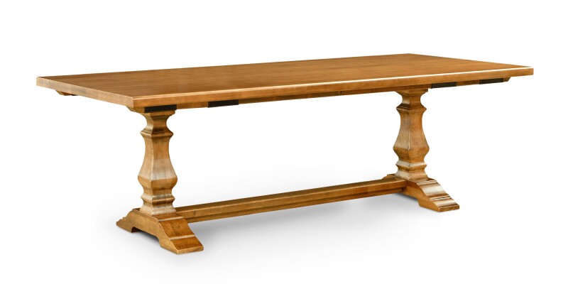 Harvest Dining Table with Extendable Leaves 40219042HEXSANDSTONE