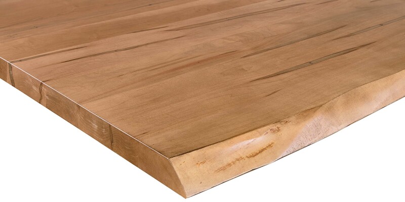 Crossbuck Live Edge Dining Table with Extendable Leaves 40219042XLEEXGREYLAN