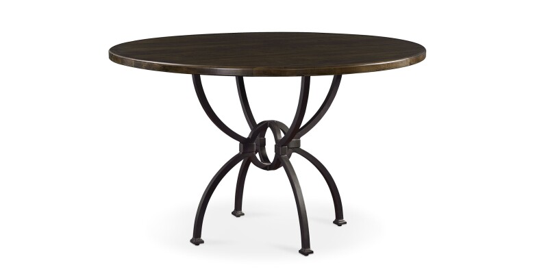 Atlas Round Dining Table 4021K4807DKCHESTNUT