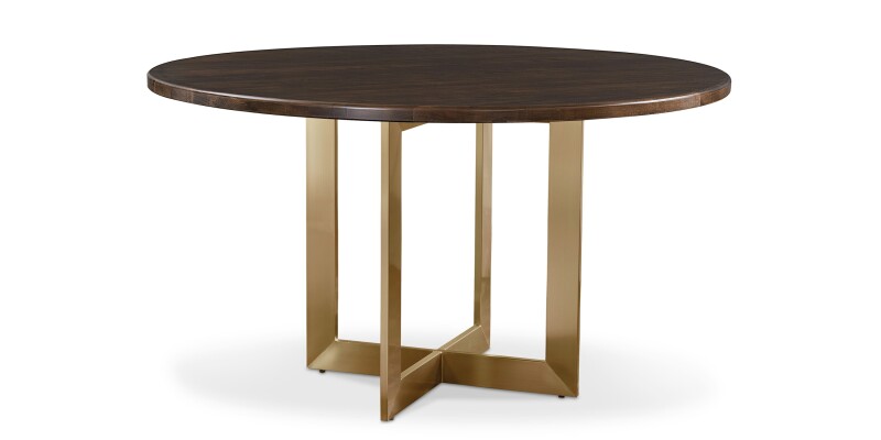 Astor Round Dining Table 4021K4826BDKCHESTNUT