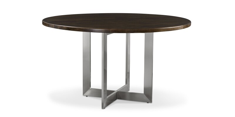 Astor Round Dining Table 4021K4826SDKCHESTNUT
