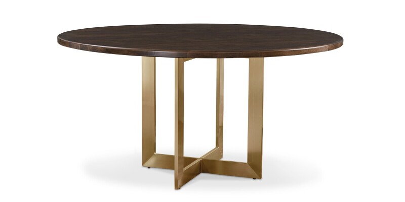 Astor Round Dining Table 4021K5426BDKCHESTNUT