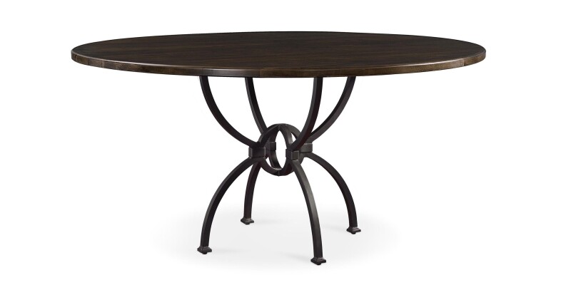 Atlas Round Dining Table 4021K6007DKCHESTNUT