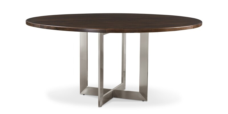 Astor Round Dining Table 4021K6026SDKCHESTNUT