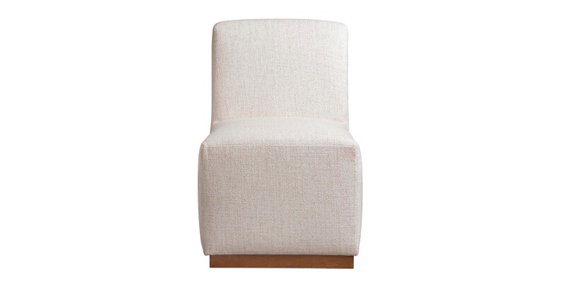 Banks Upholstered Dining Chair with Casters 4022068630