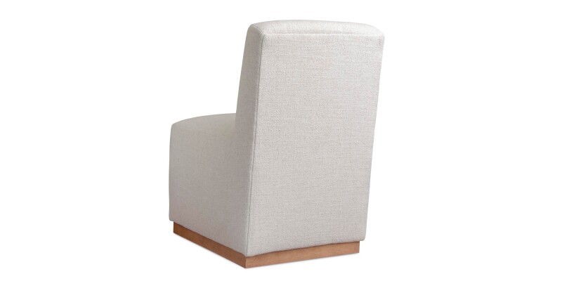 Banks Upholstered Dining Chair with Casters 4022068634
