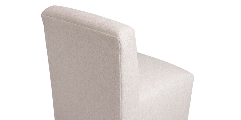 Banks Upholstered Dining Chair with Casters 4022068634