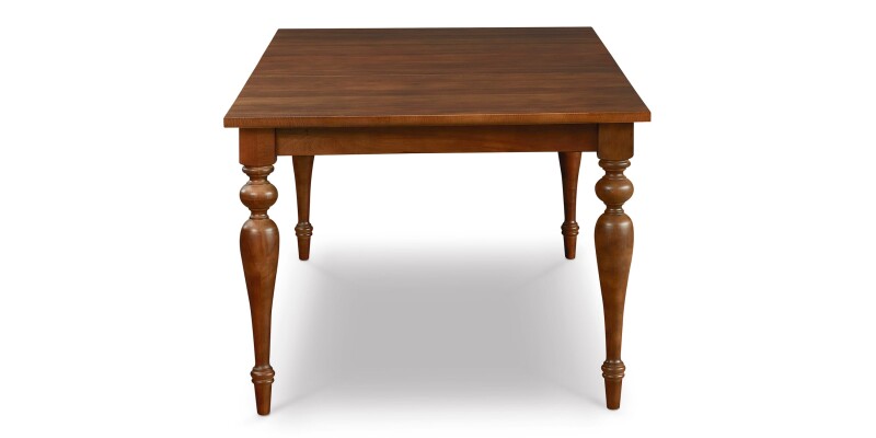 Amelia Maple Rectangle Dining Table with Leaf 40223660LF1DKCHESTNUT