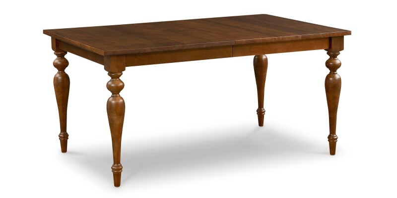 Amelia Maple Rectangle Dining Table with Leaf 40223660LF2SANDSTONE