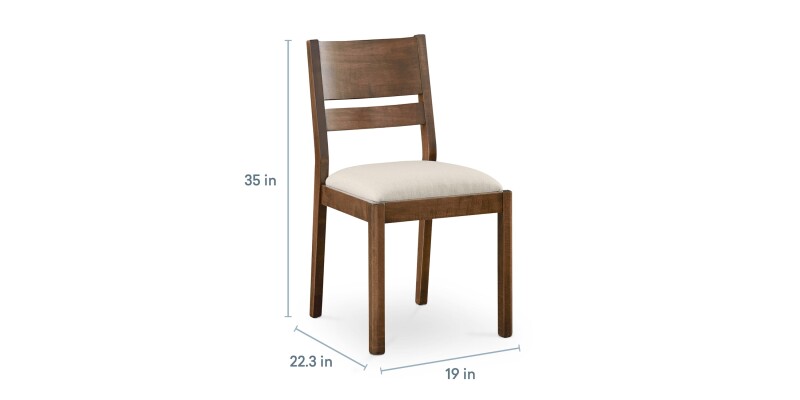 Origins Spence Dining Chair with Upholstered Seat 40252000SSP50