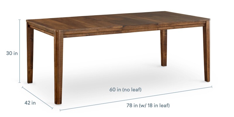Origins Dandridge Rectangle Dining Table with Leaf 40254260C2L