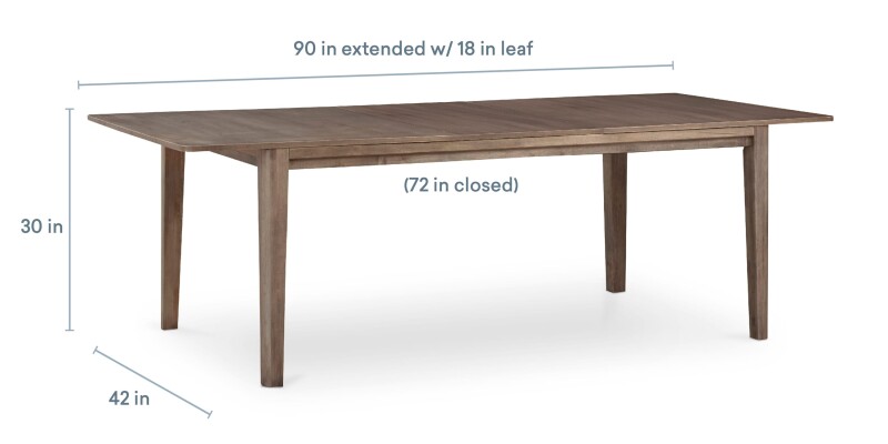 Origins Dandridge Butterfly Leaf Table 40254272CBL